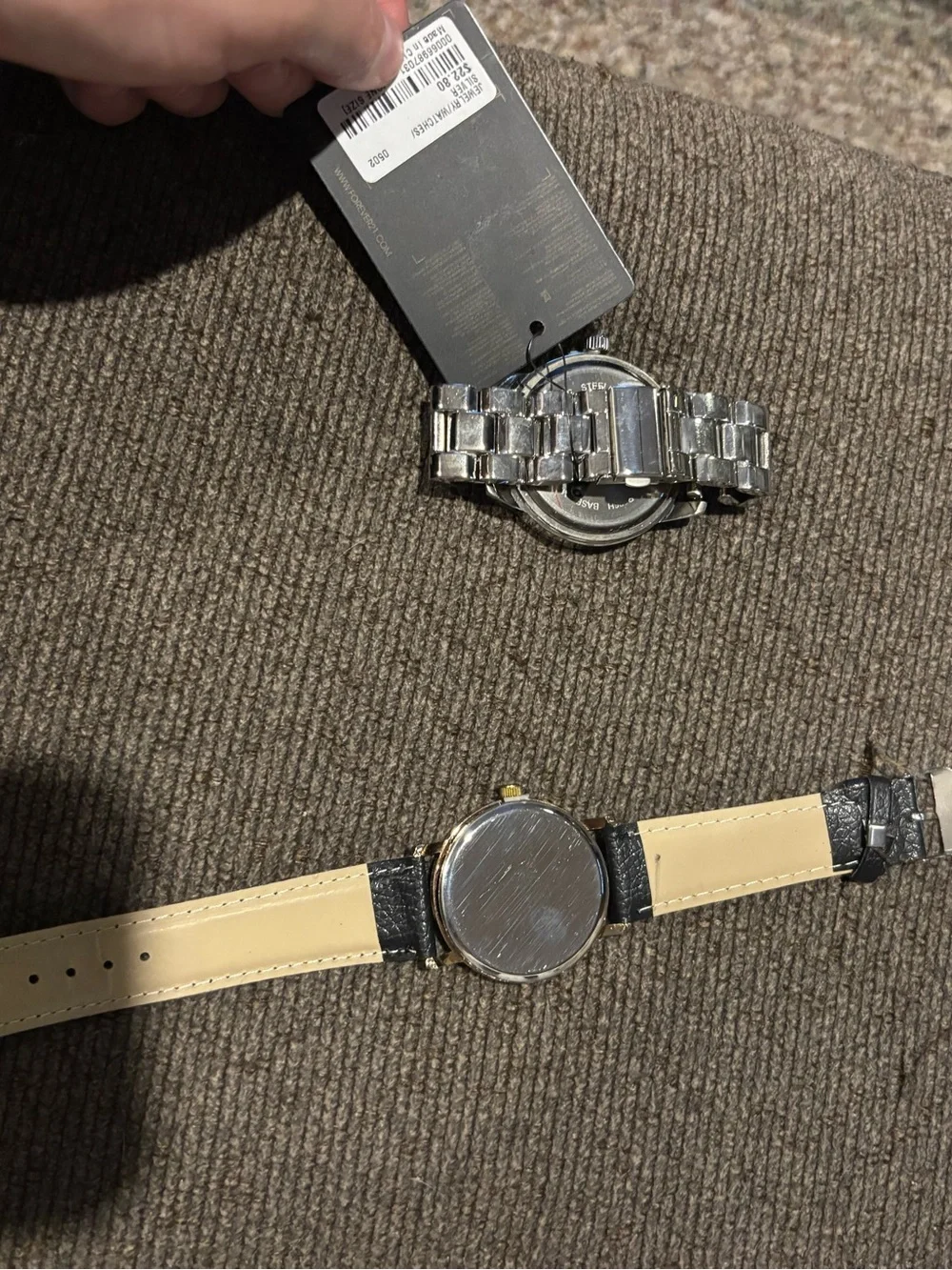 ⭐️Lot of 2 Fashion Watches Forever 21 & Moon Phase NEW